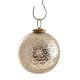 Silver Round Christmas Hanging